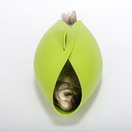 Silicone Fold Bowl Dough Food Mixer Baking Fish Vegetable Steam Roaster Bread N4