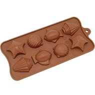 8-cavity Tropical Chocolate/ Candy/ Clay Silicone Mold
