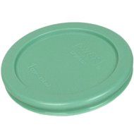 Pyrex 7202-PC Round 1 Cup Green Plastic Lid Cover (4 Pack) N3