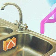 ASDOMO Kitchen Tools Gadget Decor Convenient Sponge Holder Suction Cup Sink Holder 4PCS Color shipped at Random N7