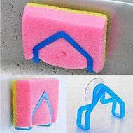 ASDOMO Kitchen Tools Gadget Decor Convenient Sponge Holder Suction Cup Sink Holder 4PCS Color shipped at Random N8
