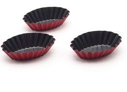 GAMT 5 Pcs Egg Tarts Cake Mold Rhombus N4