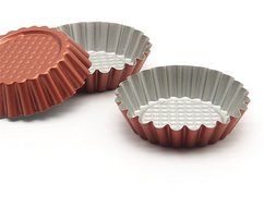 GAMT 5 Pcs Egg Tarts Cake Mold Rhombus N12