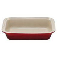 Le Creuset Stoneware Cherry Red Deep Rectangular Dish 12 1/4&quot;