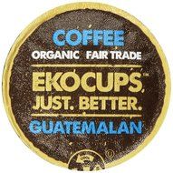 EKOCUPS Artisan Guatemalan Coffee, Medium Roast, in Recyclable Single Serve Cups for Keurig K-cup Brewers, 40...