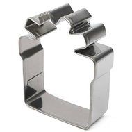 Christmas Gift Box Stainless Steel Cookie Cutter Pastry Cake Mold Baking Tool shopping N2