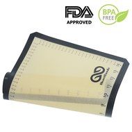 Premium Silicone Baking Mat By ShaviGoods with Measurements Set of 2 with Free Baking Ebook N7