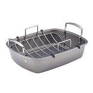 Circulon Nonstick Bakeware 17 x 13-inch Roaster in Elegant Contemporary Design with U-Rack
