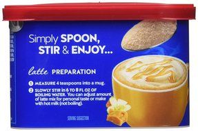 Maxwell House International Coffee Vanilla Caramel Latte, 8.7-Ounce Cans (Pack of 4)