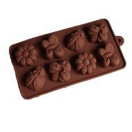 JLHua 8-cavity Bees Beetle Candy Molds Chocolate Molds, Ice Cube Molds, Silicone Baking Molds, PREMIUM Silicone...