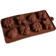 JLHua 8-cavity Bees Beetle Candy Molds Chocolate Molds, Ice Cube Molds, Silicone Baking Molds, PREMIUM Silicone... N3