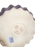 Boleslawiec Stoneware - Polish Pottery Pie or Quiche Baker Eva's Collection "Alex" N3