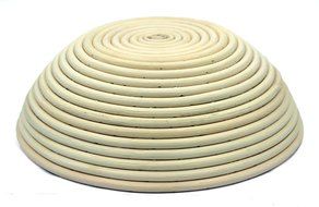 Switol 10 Inch Banneton Proofing Basket with Free Bowls Scraper, Round