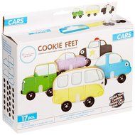 Bakelicious Monster Cookie Cutter and Feet Set, Multicolored N4