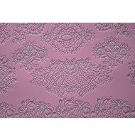 FOUR-C Cake Decorating Tools Lace Silicone Mat Cake Lace Mold Color Pink N3