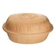 Romertopf Embossed 17 Pound Clay Baker