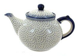 Polish Pottery Small Dots Teapot