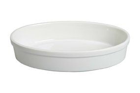 BIA Cordon Bleu 904858 Porcelain Oval Baking Dish, 15-Inch, White by BIA Cordon Bleu