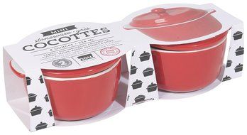 Now Designs Mini Cocottes (Set of 2), Red N2