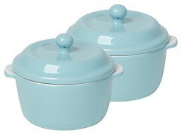 Now Designs Mini Cocottes (Set of 2), Red N3