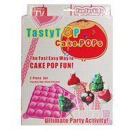 Veroda Pink Non-Stick Silicone Cake Pop Set Baking Tray Mold Lollipop Popsicle Lolly N6