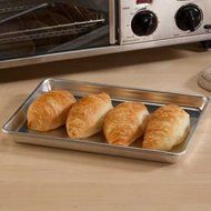 New Bakeware Organizer oaster Oven Baking Pan, Smaller Size Pan, For Use On Toaster Ovens, Aluminum Bakeware Decorative