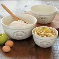 CHEFS Fresh Valley Mixing Bowl Set, 3-piece - set of 3 - CHEFS Fresh Valley
