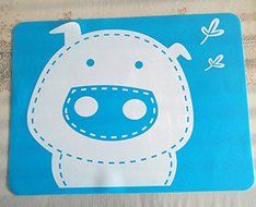 V&amp;J 3pcs Colorful Silicone Table Pad For Kids N2