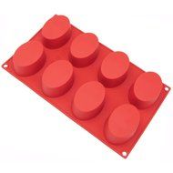 BlueTop(TM) Silicone Cake Bread Mold Chocolate Mold Cake Biscuit Pan Tray DIY Mould (flower and cake) N3