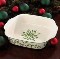 LENOX HOLIDAY Square BAKER DISH New in Box