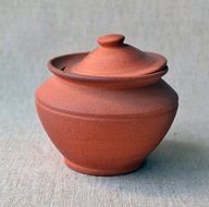 Handmade Cooking Pot Eco - Friendly Ceramic Red Clay Kitchen Artisan Cookware N2