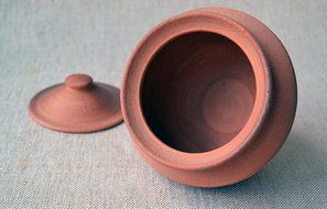 Handmade Cooking Pot Eco - Friendly Ceramic Red Clay Kitchen Artisan Cookware N4