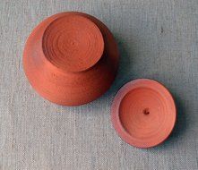 Handmade Cooking Pot Eco - Friendly Ceramic Red Clay Kitchen Artisan Cookware N5