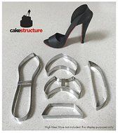 5 Pc High Heel Shoe Cutter Set