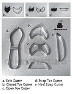 5 Pc High Heel Shoe Cutter Set N2