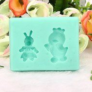 Easter Rabbit Cake Mold Silicone Handmade Soap Mould