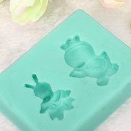 Easter Rabbit Cake Mold Silicone Handmade Soap Mould N2