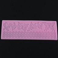 Butterfly Lace Fondant Cake Mould Chocolate Craft Mold Silicone Tools N2