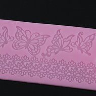 Butterfly Lace Fondant Cake Mould Chocolate Craft Mold Silicone Tools N3