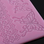 Butterfly Lace Fondant Cake Mould Chocolate Craft Mold Silicone Tools N4