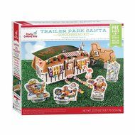 First Source Trailer Park Santa Kit - Gingerbread Trailer House and Sleigh