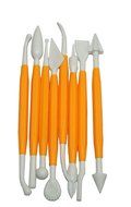LARGE 16 inch x 24 inch NON-SLIP SILICONE pastry/baking mat with MEASUREMENT CHARTS and FONDANT TOOLS. Use to... N3