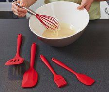 CENTH Premium Silicone Baking Set, Silicone Kitchen Tools Kitchen Cooking Utensil with Hygienic Solid Coating,... N2