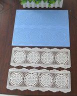 Art Nouveau SLM022 Swirl Galore Silicone Cake Lace Mat Edible Sugar Mold - Extra Large N2