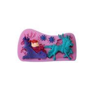 Cutoy Santa Sleigh Design Silicone Cake Fondant Chocolete Jello Soap Candy Gum Paste Molds Clay Moulds DIY Decorating... N2