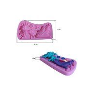 Cutoy Santa Sleigh Design Silicone Cake Fondant Chocolete Jello Soap Candy Gum Paste Molds Clay Moulds DIY Decorating... N3