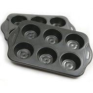 Kitchen, Dining &amp; Bar Nonstick 2 Pc Mini Meatloaf Cupcake Muffin Pan