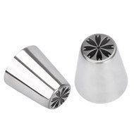 Matoen(TM) 1pc stainless steel Cake Icing Piping Decorating Nozzles Tips Baking Tool (D) N9