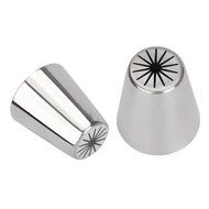 Matoen(TM) 1pc stainless steel Cake Icing Piping Decorating Nozzles Tips Baking Tool (D) N95
