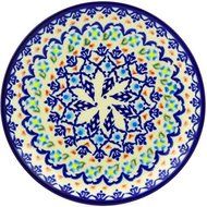 Ceramika Bona H2942G Polish Pottery Ceramic Plate Hand Painted, 7-Inch